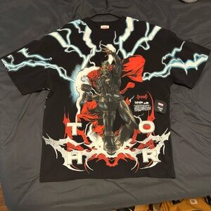 Civil Regime Thor Graphic Oversized Large Shirt